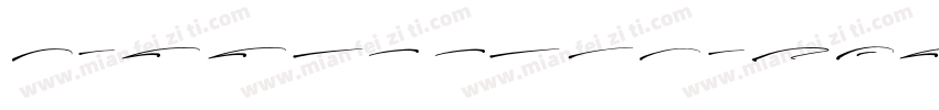 Harris Signature Reg字体转换